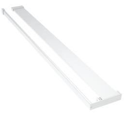 Berkfield Home Shower Shelf for Walk-in Shower Wall Chrome 80 cm Aluminium in Silver - thumbnail 2