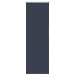 Berkfield Home Roller Blind Blackout Marine 55x150 cm Fabric Width 50.7 cm Polyester in Blue - thumbnail 2