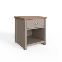 GFW Lancaster Lamp Table in Grey - thumbnail 3