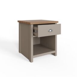 GFW Lancaster Lamp Table in Grey - thumbnail 4