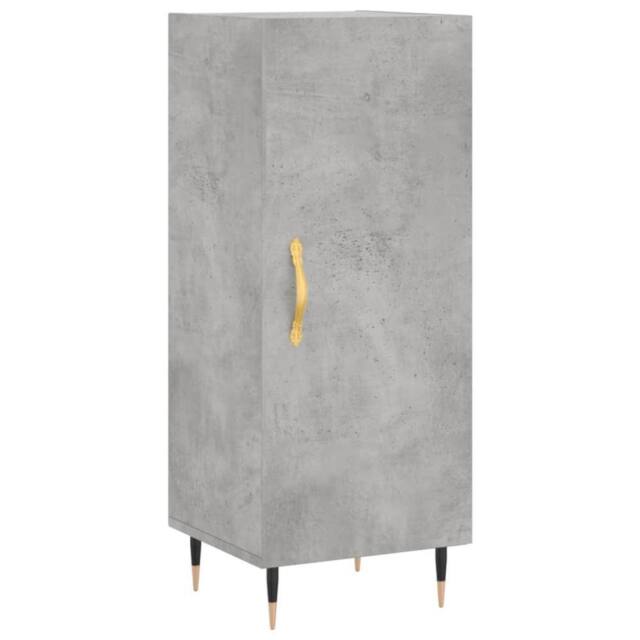 Berkfield Home Sideboard Concrete Grey 34.5x34x90 cm Engineered Wood - image 1