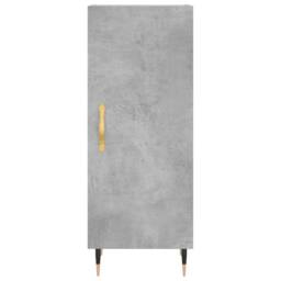 Berkfield Home Sideboard Concrete Grey 34.5x34x90 cm Engineered Wood - thumbnail 6