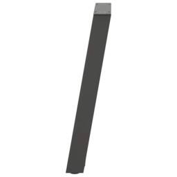 Berkfield Home Modern Console Table Legs U-Shaped 2 pcs Anthracite 28x(72-73) cm in Charcoal - thumbnail 6