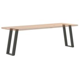 Berkfield Home Modern Console Table Legs U-Shaped 2 pcs Anthracite 28x(72-73) cm in Charcoal - thumbnail 8