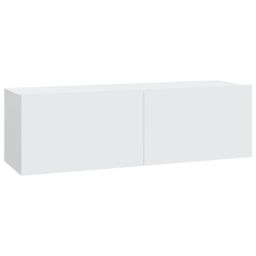 Berkfield Home 3 Piece TV Cabinet Set White Engineered Wood - thumbnail 5