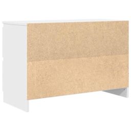 Berkfield Home TV Cabinet White 80x35x54 cm Engineered Wood - Size: 80 x 35 x 54 cm - thumbnail 8