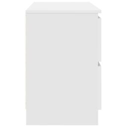 Berkfield Home TV Cabinet White 80x35x54 cm Engineered Wood - Size: 80 x 35 x 54 cm - thumbnail 7