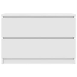Berkfield Home TV Cabinet White 80x35x54 cm Engineered Wood - Size: 80 x 35 x 54 cm - thumbnail 6