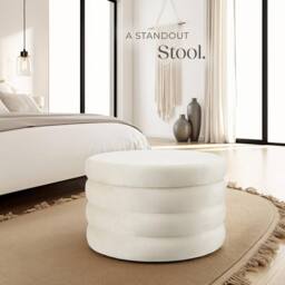 tectake Storage Stool Altu in Cream - thumbnail 8