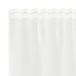 Berkfield Home Curtains with Curtains Floral White 600 x 140 cm Polyester - thumbnail 3