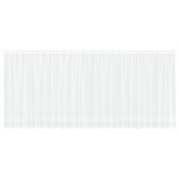 Berkfield Home Curtains with Curtains Floral White 600 x 140 cm Polyester - thumbnail 2