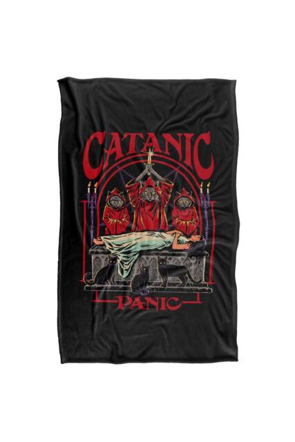 Steven Rhodes Catanic Panic Silky Touch Super Soft Throw Blanket - Size: Small - image 1