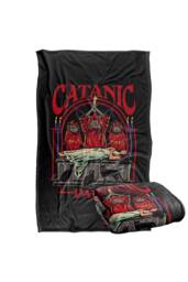 Steven Rhodes Catanic Panic Silky Touch Super Soft Throw Blanket - Size: Small - thumbnail 2
