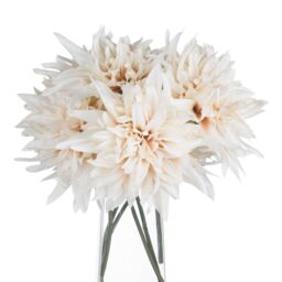 Love Lace Café Au Lait Artificial Flower in Orange - thumbnail 4