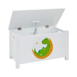 Liberty House Toys Dinosaur Wooden Toy Box in White - thumbnail 5