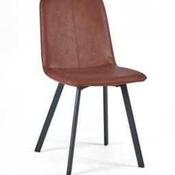 Cheshire Helmsley Premium Antique Brown Dining Chairs - Set of 2 in Dark Brown - thumbnail 2