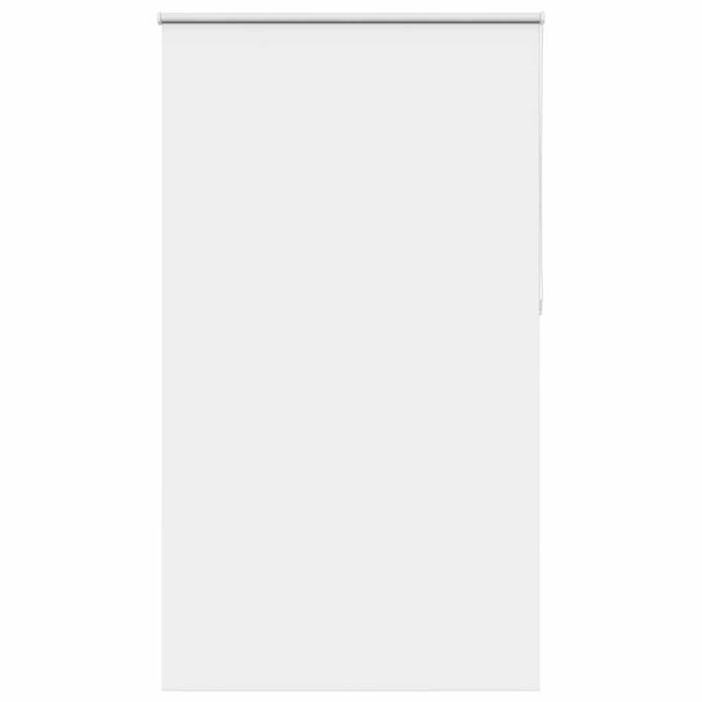 Berkfield Home Roller Blind Blackout White 140x210 cm Fabric Width 136.6 cm Polyester - image 1
