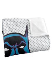 Batman Blanket, 152x127 cm No.1 Dad Silky Touch Super Soft Throw Blanket in White - thumbnail 3