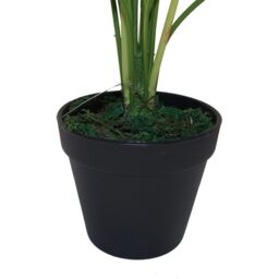 Leaf Artificial Foliage Plant Pot Aralia 60cm Plants in Green - thumbnail 2