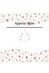 VFM e-Store Glitter Berry Pick Christmas Decoration Ornament X 1 73cm Rose Gold - thumbnail 2