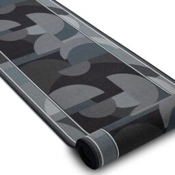 RugsX Anti-Slip Malis Runner in Grey - Size: 80 cm x 260 cm - thumbnail 3