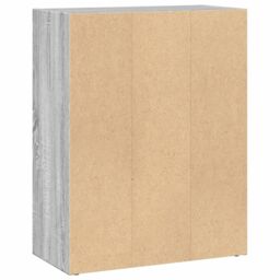 Berkfield Home Bookcase Grey Sonoma 60x30x77 cm Engineered Wood - Size: 60 x 30 x 77 cm - thumbnail 6