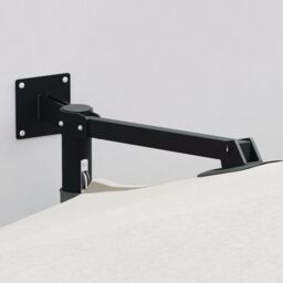 Berkfield Home Cantilever Umbrella Sand Polyester, Aluminium Large Collapsible in Beige - thumbnail 3