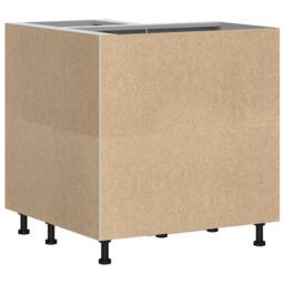 Berkfield Home Kitchen Corner Base Cabinet¬†Porto Grey Sonoma Engineered Wood - thumbnail 8
