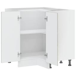 Berkfield Home Kitchen Corner Base Cabinet¬†Porto Grey Sonoma Engineered Wood - thumbnail 6