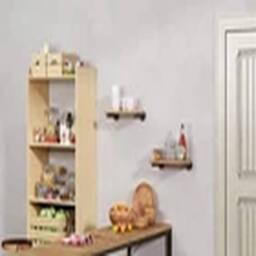 Havendro 4X 30cm Pipe Shelf Brackets Rustic Wall Floating Shelves in Black - Size: 30 cm - thumbnail 4