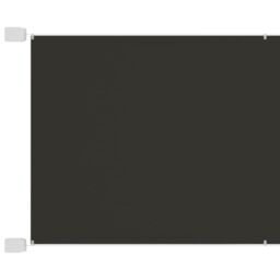 Berkfield Home Vertical Awning Anthracite 140x270 cm Oxford Fabric in Black - thumbnail 1