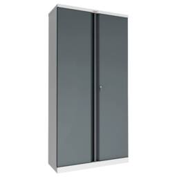 Phoenix Safe Company Steel Storage Cupboard with Key Lock in Anthracite Grey, ​SCL1891GAK in Dark Grey - Size: 180 cm x 90 cm - thumbnail 1