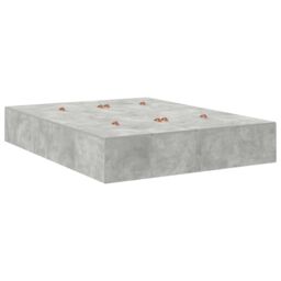 Berkfield Home Storage Bed Frame Concrete Grey 150x200 cm - thumbnail 6