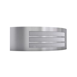 Berkfield Home Outdoor Wall Light Stainless Steel in Silver - thumbnail 4