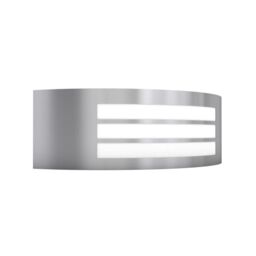 Berkfield Home Outdoor Wall Light Stainless Steel in Silver - thumbnail 2