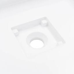 Berkfield Home Chic Wash Basin 50x50x12.3 cm Mineral Cast/Marble Cast White - thumbnail 8