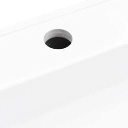 Berkfield Home Chic Wash Basin 50x50x12.3 cm Mineral Cast/Marble Cast White - thumbnail 7