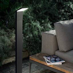 Netlighting Style LED 1 Light Outdoor Bollard Light Anthracite IP54 in Black - thumbnail 2
