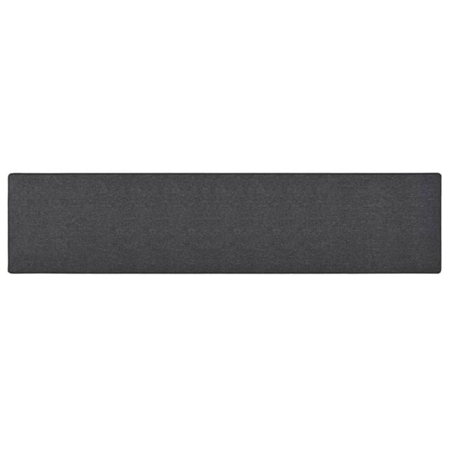 Berkfield Home Carpet Runner Anthracite 50x250 cm in Black - Size: 100 cm diameter - image 1