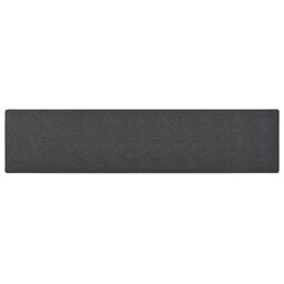 Berkfield Home Carpet Runner Anthracite 50x250 cm in Black - Size: 100 cm diameter - thumbnail 1