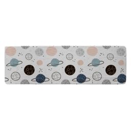Benjamin Tate Design Child Hand Drawn Space Elements Runner Rug in Natural - Size: 67 cm x 230 cm - thumbnail 1