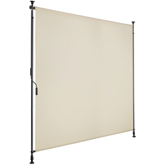 tectake Retractable Awning Taija in Beige - Size: 150 cmx 310 cm - image 1