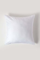 Homescapes Continental Pillowcase Egyptian Cotton 330 TC, 60 x 60 cm in White - thumbnail 1