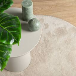 "Berkfield Home Rug ""HUARTE"" Short Pile Soft & Washable Beige 160x230 cm - Size: Medium" - thumbnail 5