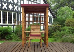Charles Taylor Trading Wentworth Single Arbour Burgundy in Brown - thumbnail 3