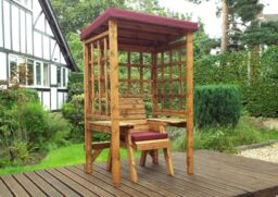Charles Taylor Trading Wentworth Single Arbour Burgundy in Brown - thumbnail 2