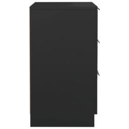 Berkfield Home Bedside Cabinets 2 pcs Black 40x36x65 cm - Size: 40 x 36 x 65 cm - thumbnail 8