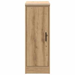 Berkfield Home Garage Storage Cabinet Artisan Oak 30x51x85 cm Solid Wood Pine in Brown - Size: 30 x 51 x 85 cm - thumbnail 6