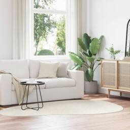 Berkfield Home Rug 'HUARTE' Short Pile Soft & Washable Cream 160x230 cm - Size: Medium - thumbnail 4