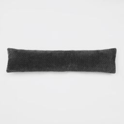 OHS Fabric Door Draught Excluder Weather Seal Waffle Fleece Window Draft Insulation in Charcoal - thumbnail 4